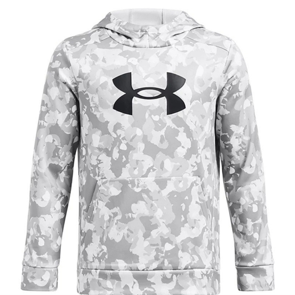 Under Armour Other - NWT Under Armour Fleece® Big Logo Grey Camo Hoodie - Youth Boys - Various Sizes